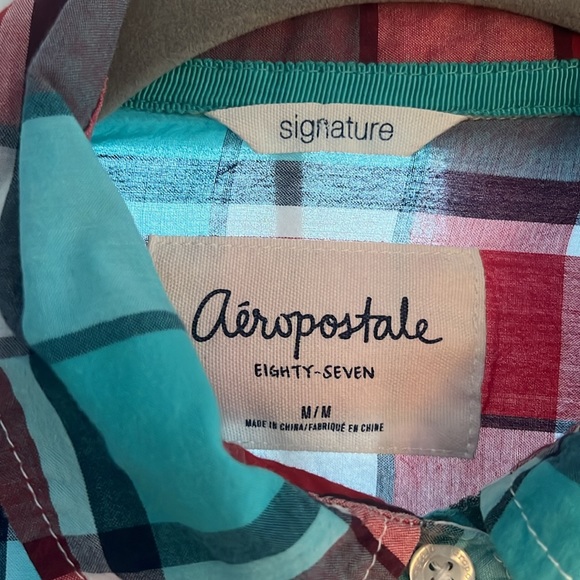 Aeropostale women’s plaid shirt. Size M. - Picture 2 of 2